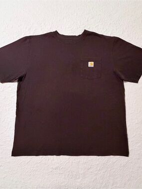 Carhartt | K87 Heavyweight Pocket T-Shirt | Faded Black | Men’s Size XL